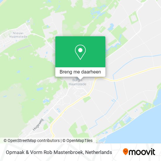 Opmaak & Vorm Rob Mastenbroek kaart