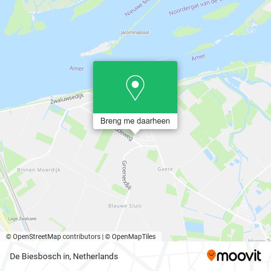 De Biesbosch in kaart