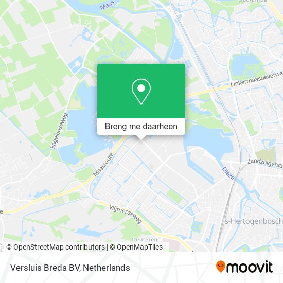 Versluis Breda BV kaart