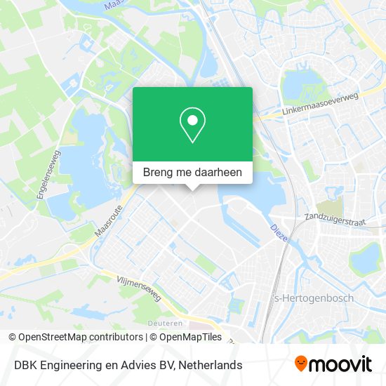 DBK Engineering en Advies BV kaart