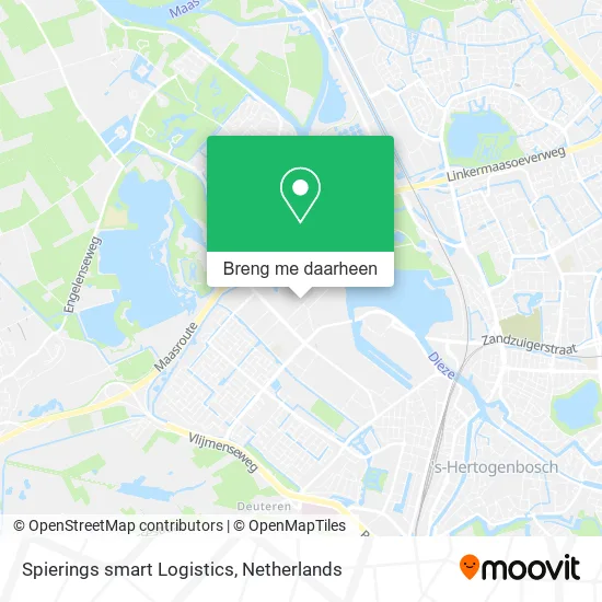 Spierings smart Logistics kaart
