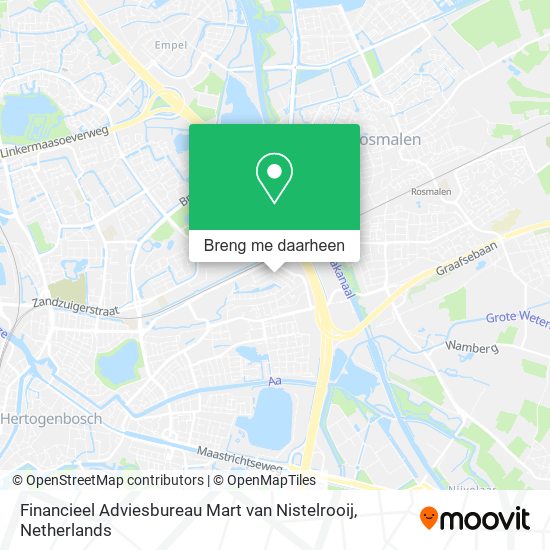 Financieel Adviesbureau Mart van Nistelrooij kaart