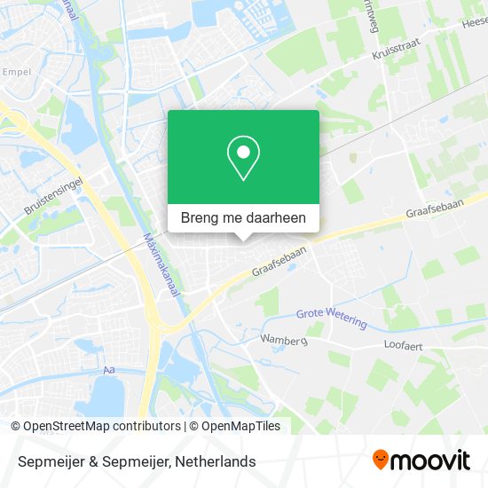 Sepmeijer & Sepmeijer kaart