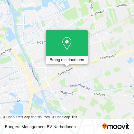 Bongers Management BV kaart