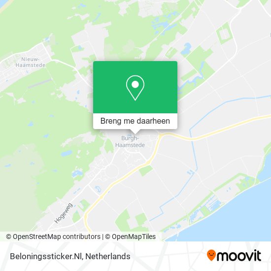 Beloningssticker.Nl kaart