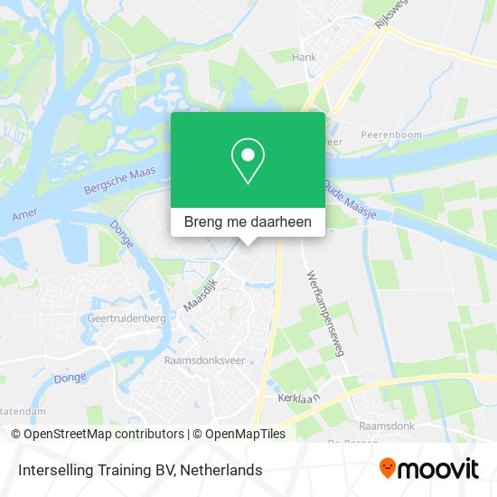Interselling Training BV kaart