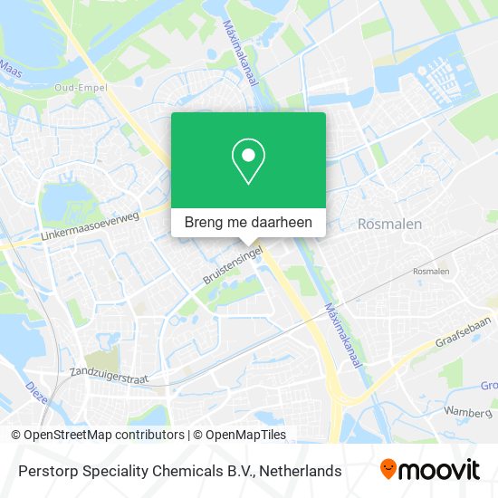 Perstorp Speciality Chemicals B.V. kaart