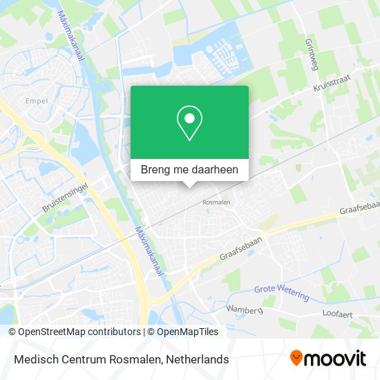 Medisch Centrum Rosmalen kaart