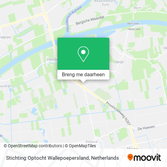 Stichting Optocht Wallepoepersland kaart