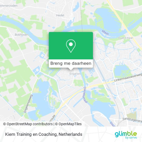 Kiem Training en Coaching kaart