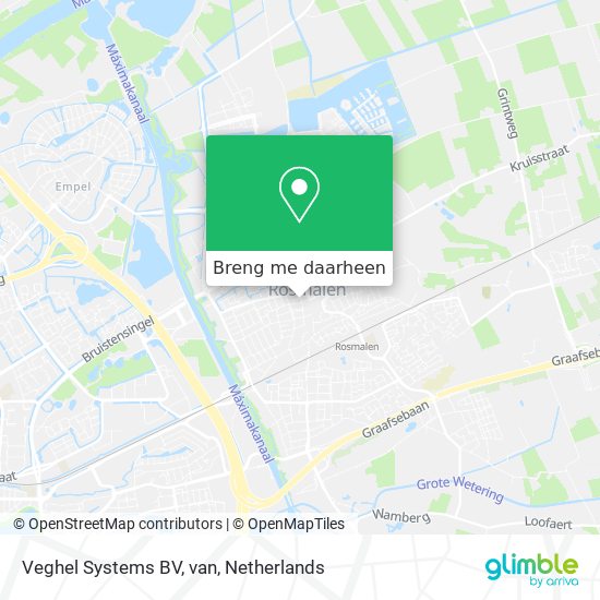 Veghel Systems BV, van kaart