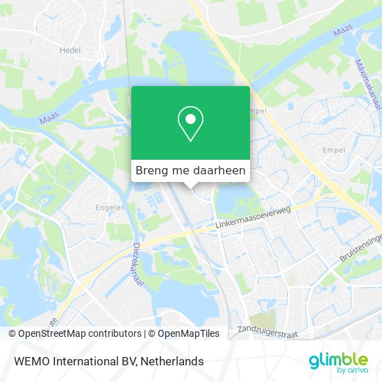 WEMO International BV kaart