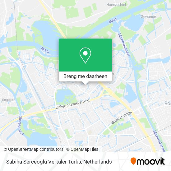 Sabiha Serceoglu Vertaler Turks kaart
