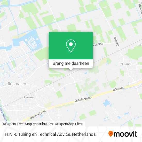 H.N.R. Tuning en Technical Advice kaart