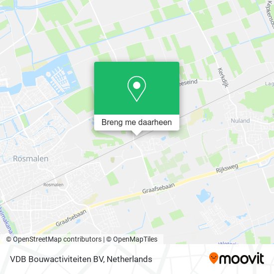 VDB Bouwactiviteiten BV kaart