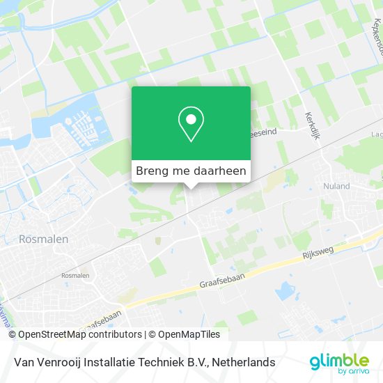 Van Venrooij Installatie Techniek B.V. kaart