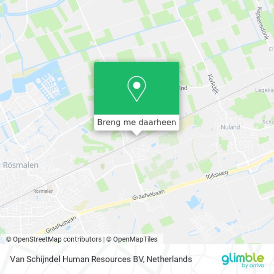 Van Schijndel Human Resources BV kaart