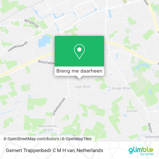 Gemert Trappenbedr C M H van kaart