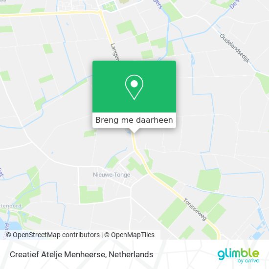 Creatief Atelje Menheerse kaart