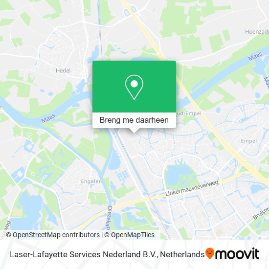 Laser-Lafayette Services Nederland B.V. kaart