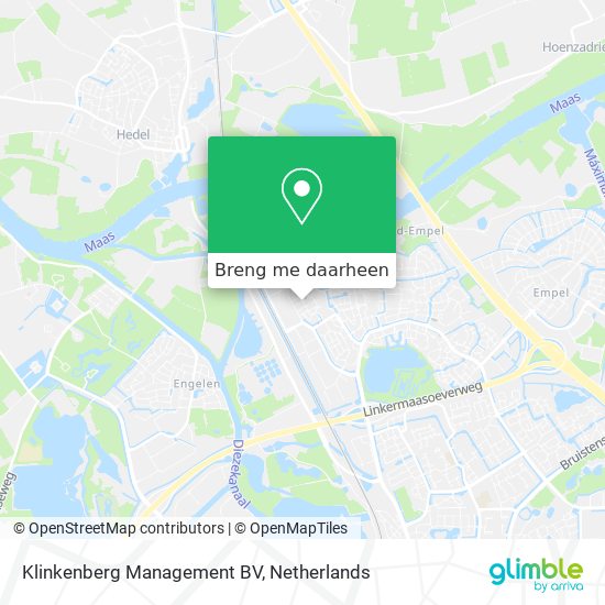 Klinkenberg Management BV kaart