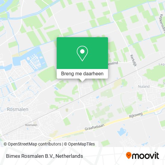 Bimex Rosmalen B.V. kaart