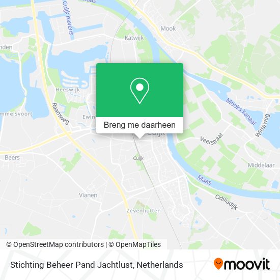 Stichting Beheer Pand Jachtlust kaart