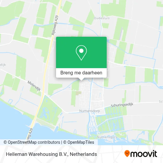 Helleman Warehousing B.V. kaart