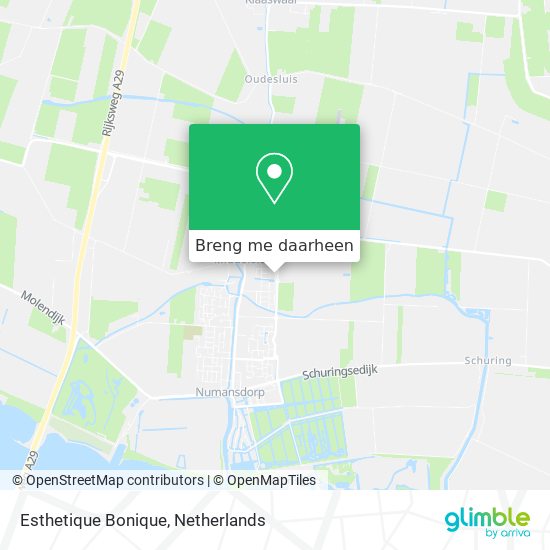 Esthetique Bonique kaart