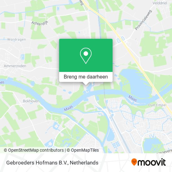 Gebroeders Hofmans B.V. kaart