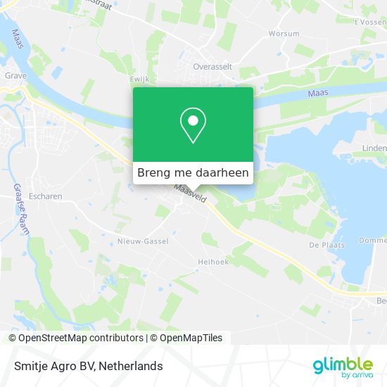 Smitje Agro BV kaart