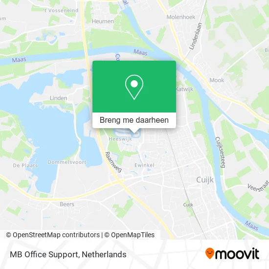 MB Office Support kaart