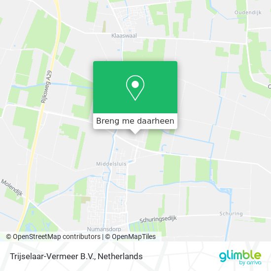Trijselaar-Vermeer B.V. kaart