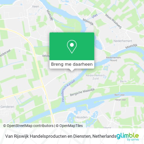 Van Rijswijk Handelsproducten en Diensten kaart