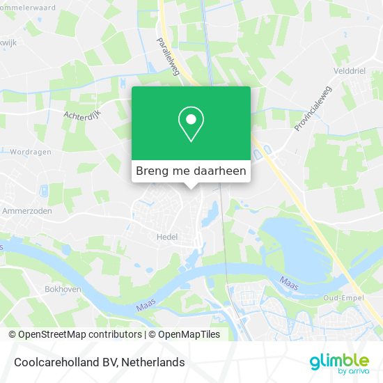 Coolcareholland BV kaart