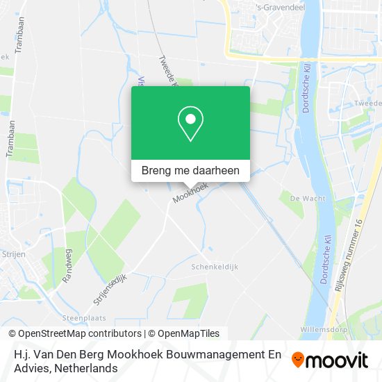 H.j. Van Den Berg Mookhoek Bouwmanagement En Advies kaart