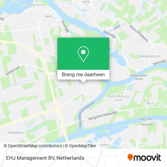 EHJ Management BV kaart