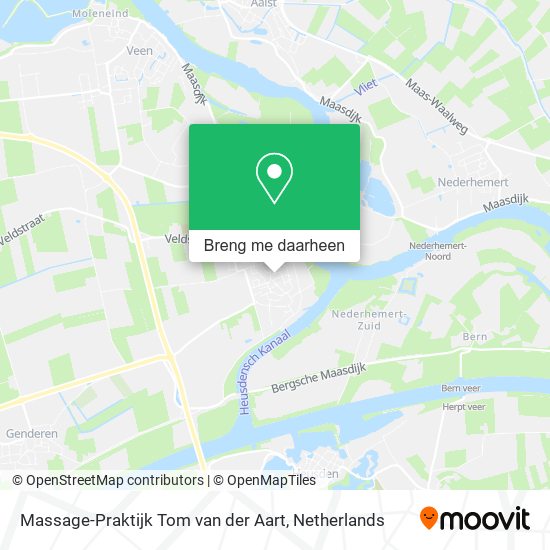Massage-Praktijk Tom van der Aart kaart