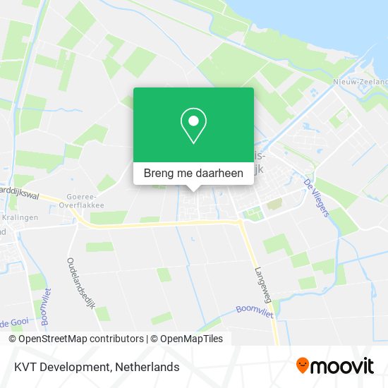 KVT Development kaart