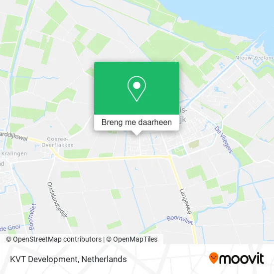 KVT Development kaart