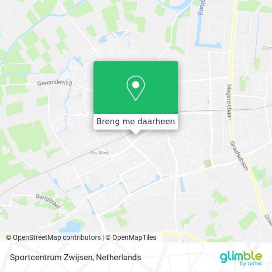 Sportcentrum Zwijsen kaart