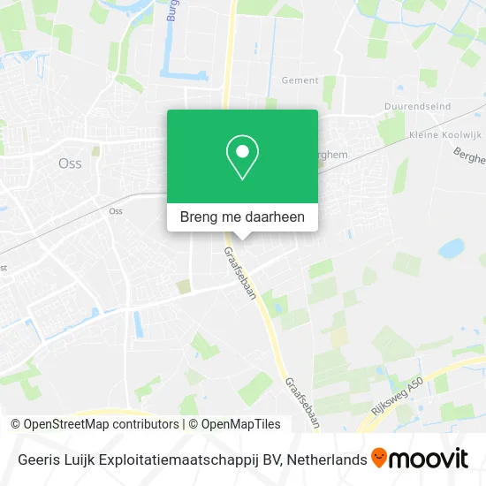 Geeris Luijk Exploitatiemaatschappij BV kaart