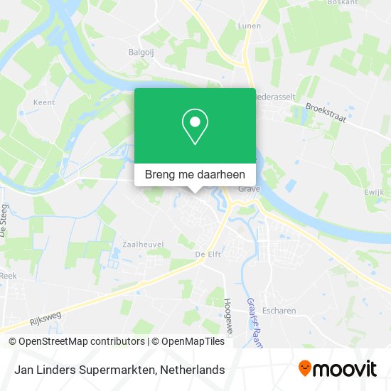 Jan Linders Supermarkten kaart