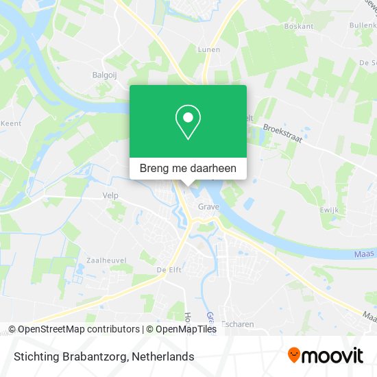 Stichting Brabantzorg kaart