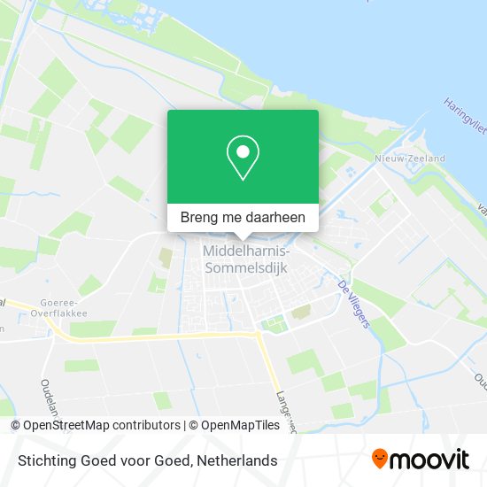 Stichting Goed voor Goed kaart