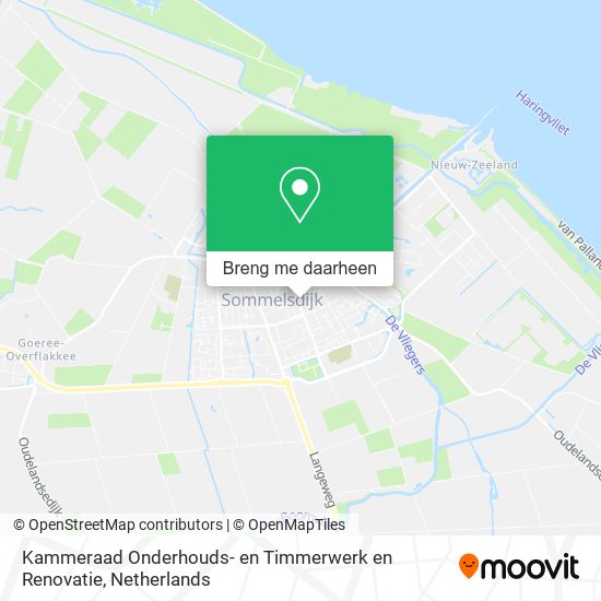 Kammeraad Onderhouds- en Timmerwerk en Renovatie kaart