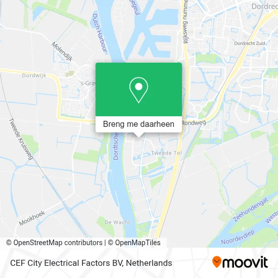 CEF City Electrical Factors BV kaart