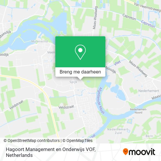 Hagoort Management en Onderwijs VOF kaart