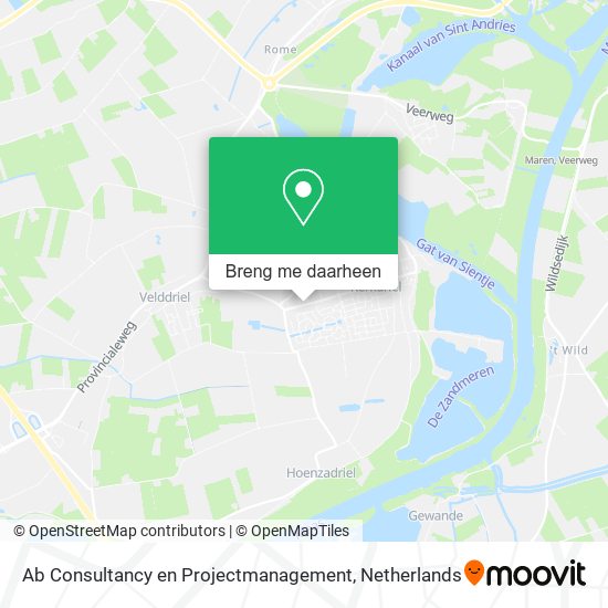 Ab Consultancy en Projectmanagement kaart