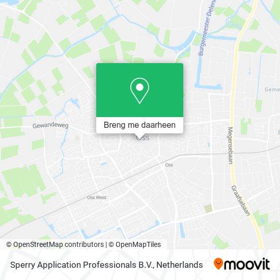 Sperry Application Professionals B.V. kaart